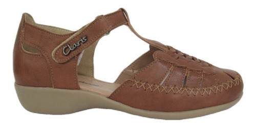 Sandalias Huarachas Cuero Floater Lupi Negro Mujer 35 Al 40