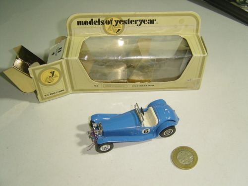 Riley Mph 1934 Matchbox Models Of Yesteryear 70's