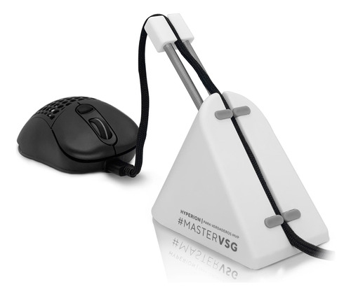 Sujetador De Cable Mouse Bungee Vsg Hyperion Blanco