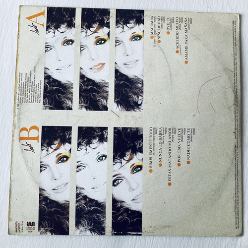 Veronica Castro / Simplemente Todo Lp Vinilo 1986 Mx (Usado)