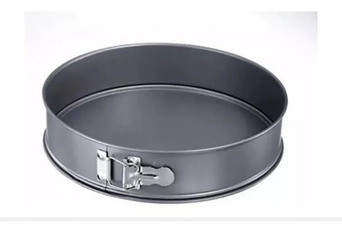 3 Molde Desmontables Para Pan Antiadherente Non Stick 20 Cm Color Negro