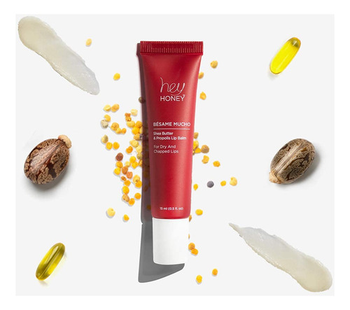 Besame Mucho - Shea Butter & Propolis Lip Balm - Hey Honey S