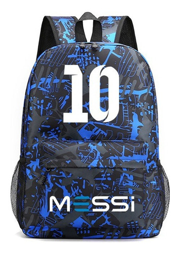 Lionel Messi 10 Mochila, 3 Piezas Con Usb