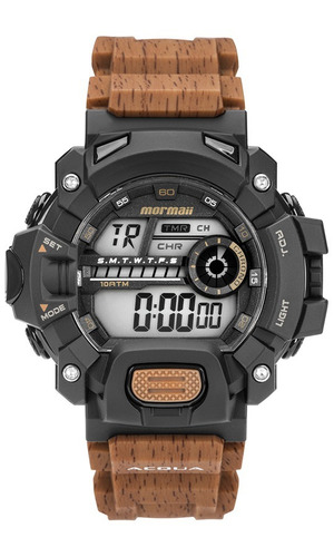 Relogio Mormaii Masculino Acqua Digital Mo1132ah/8m Marrom
