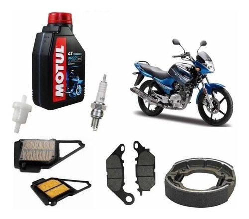 Paquete Kit De Servicio Afinacion Ybr125 Yamaha