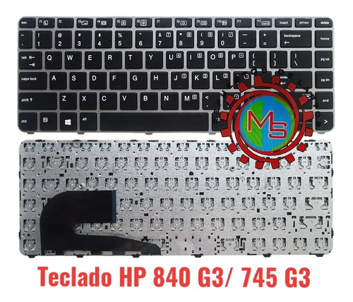 Teclado Hp 840 G3 /745 G3
