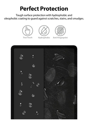 Imagen 3 de 10 de Vidrio Templado Samsung Galaxy Tab S7 Gorilla Glass Premium