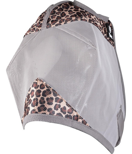 Máscara De Mosca Cashel Estampado Leopardo Caballo Leopardo
