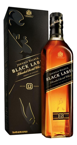 Whisky Black Label 750ml