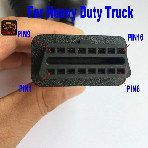 Cable Obdii 6pin 9pin J1708 J1939 Para Camión