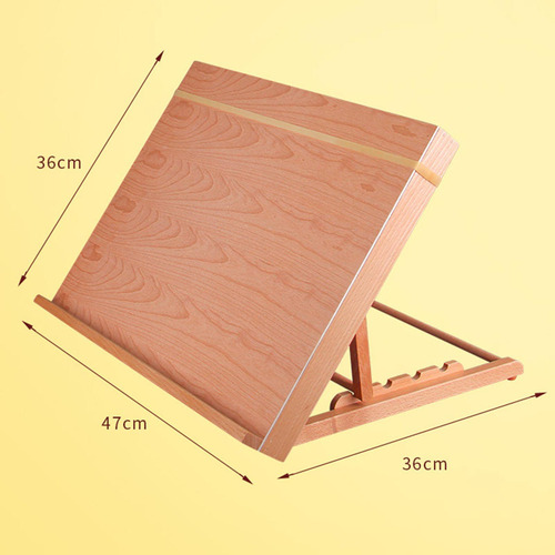 Mesa De Madera Escritorio Caballete Ajustable Los 47x36cm