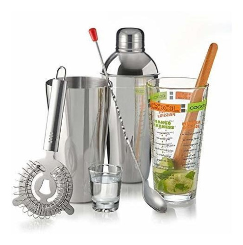 Visit The Libbey Store Mixology Set De Cóctel 9 Piezas