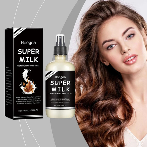 Prebase Acondicionadora Para El Cabello Super Milk, 2 Unidad