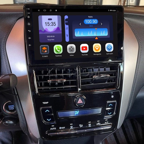Multimídia Yaris 2018 2019 2020 2021 2022 Ac Dig V2 Octa 4g