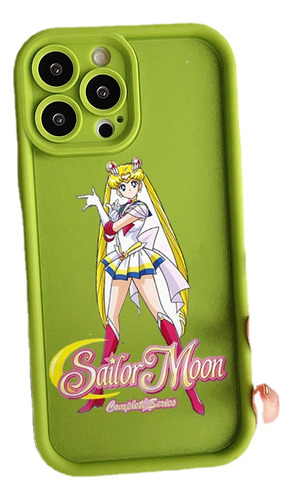 Funda Protectora De Cámara Sailor Moon Para iPhone 15, 14, 1