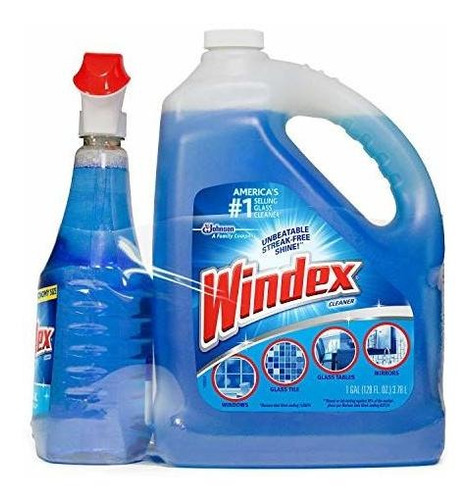 Windex Advanced Glass & Multi Surface Cleaner 1 Botella De