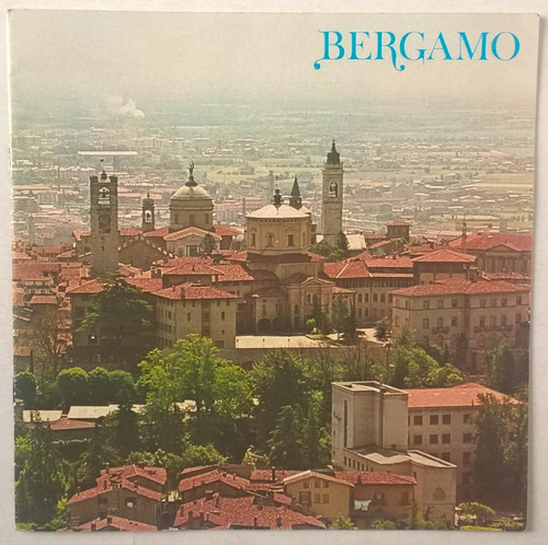 Guía De Turismo Bergamo Italia Década '80 En Francés