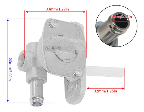 Bomba De Conmutación De Válvula Petcock Tap Para Yamaha Tdm8
