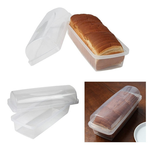 Imagen 2 de 8 de Panera Porta Pan Lactal Molde Organizador Pettish Online