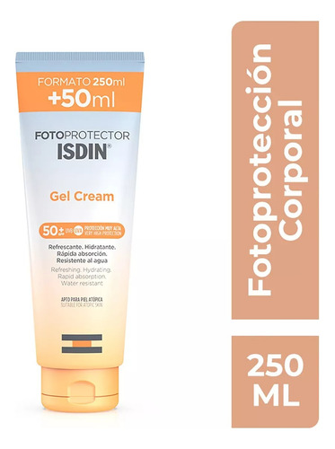 Fotoprotector Isdin Spf 50+ Gel Crema Protector Solar 