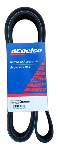 Correa Unica Corsa 1.4/1.6 Chevy Confort Original Acdelco