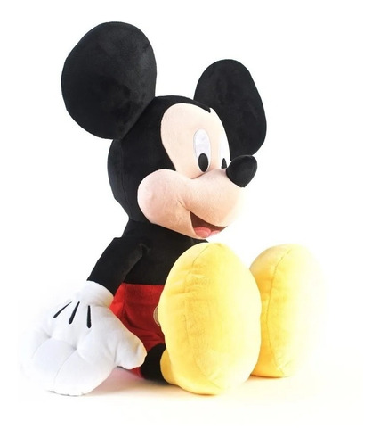 Imagen 2 de 6 de Peluche Mickey 60 Cm Original Disney Wabro