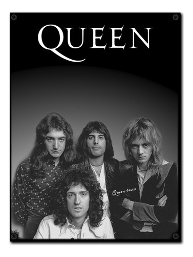 #1156 - Cuadro Decorativo Vintage Queen Rock Freddie Poster