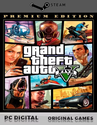 GTA V PREMIUM  PS4 - Jogo Digital