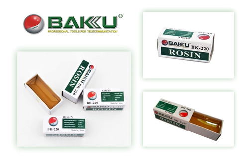 Pasta Ó Resina Para Soldar, Facilita El Proceso, Baku Bk-220