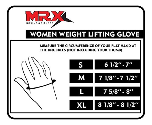 Mrx Guantes De Levantamiento De Pesas Para Mujer, Transpirab