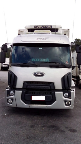 Imagem 1 de 15 de Ford Cargo 2429 Bitruck Bau Gancheira 2013