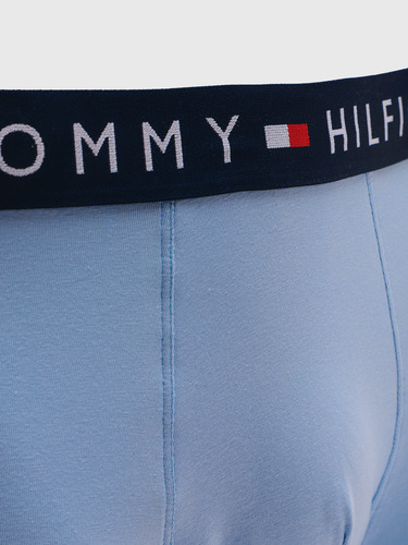Trunk Solid Logo En La Cintura Hombre Tommy Hilfiger Azul