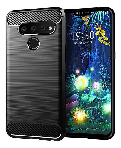 Usdilu Case Ls For LG V50 Thinq Funda Protector Tpu Suave Du