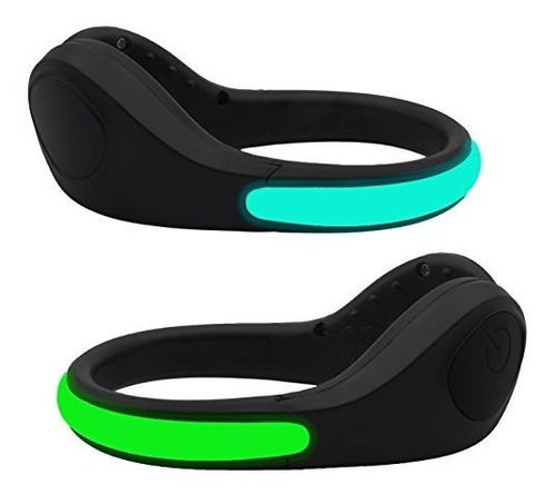 Luces De Clip De Zapato Led (paquete De 2) Noche De Segurida