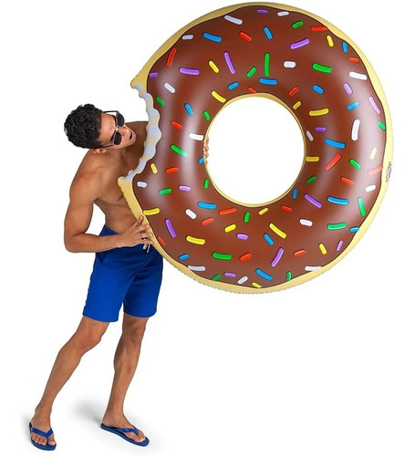 Imagen 4 de 10 de Dona Inflable Salvavidas Pileta + Parches 107 Cm Bestway