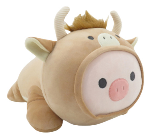 Peluche Para Regalar Grande Animalitos Suaves Smoochy Pals Toro