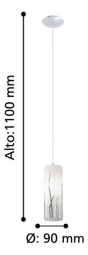 Eglo Rivato Lámpara Colgantes Cod.92739 Color Blanco