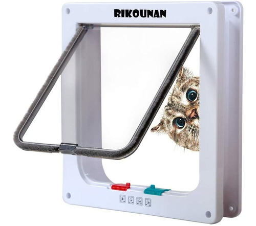 Rikounan Puerta De Gato Con 4 Vias De Bloqueo, Puertas Tran