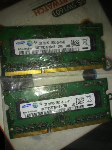 Memoria Ram  2gb 1 Samsung M471b5773dh0-ch9