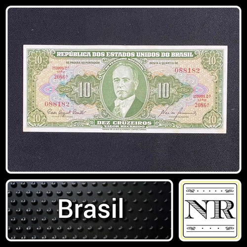 Brasil - 10 Cruzeiros - Año 1960 - P #159