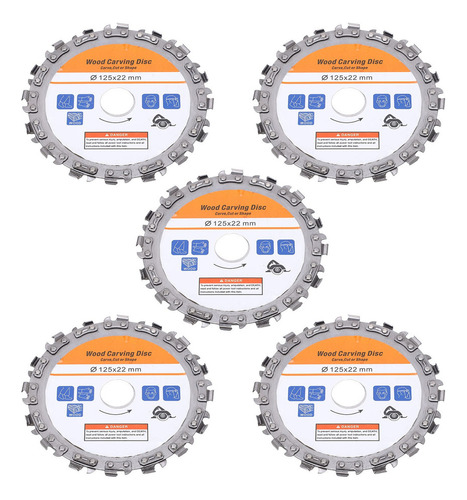 Cuchilla De Desbrozadora, Paquete De 5, Disco De Motosierra,
