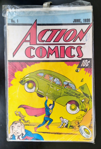 Action Comics #1 Reimpresion 1992 Cover 10 Cent