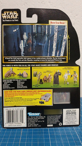 Death Star Droid Star Wars The Power Of The Force Kenner (Usado)