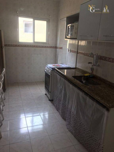 Imagem 4 de 13 de Apartamento Com 1 Dormitório À Venda, 43 M² Por R$ 190.000,00 - Caiçara - Praia Grande/sp - Ap6317
