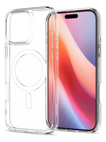 . Funda Spigen Crystal Hybrid Mag Para iPhone 16 Pro