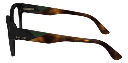 Lentes Lacoste L2953 001 Black Oftalmico Color Black 001