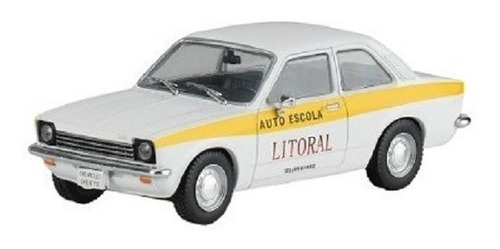 Miniatura Chevrolet Chevette Auto Escola Escala 1/43 Carros 