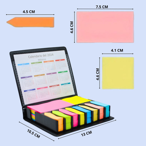 30 Estuches De Notas Adhesivas Post-it's De Colores Oficina