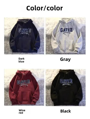 Sudadera Con Capucha Para Hombre, Chaqueta Holgada