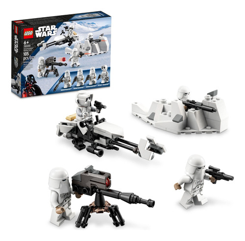 Lego Star Wars Snowtrooper Battle Pack 75320 Set, Building T